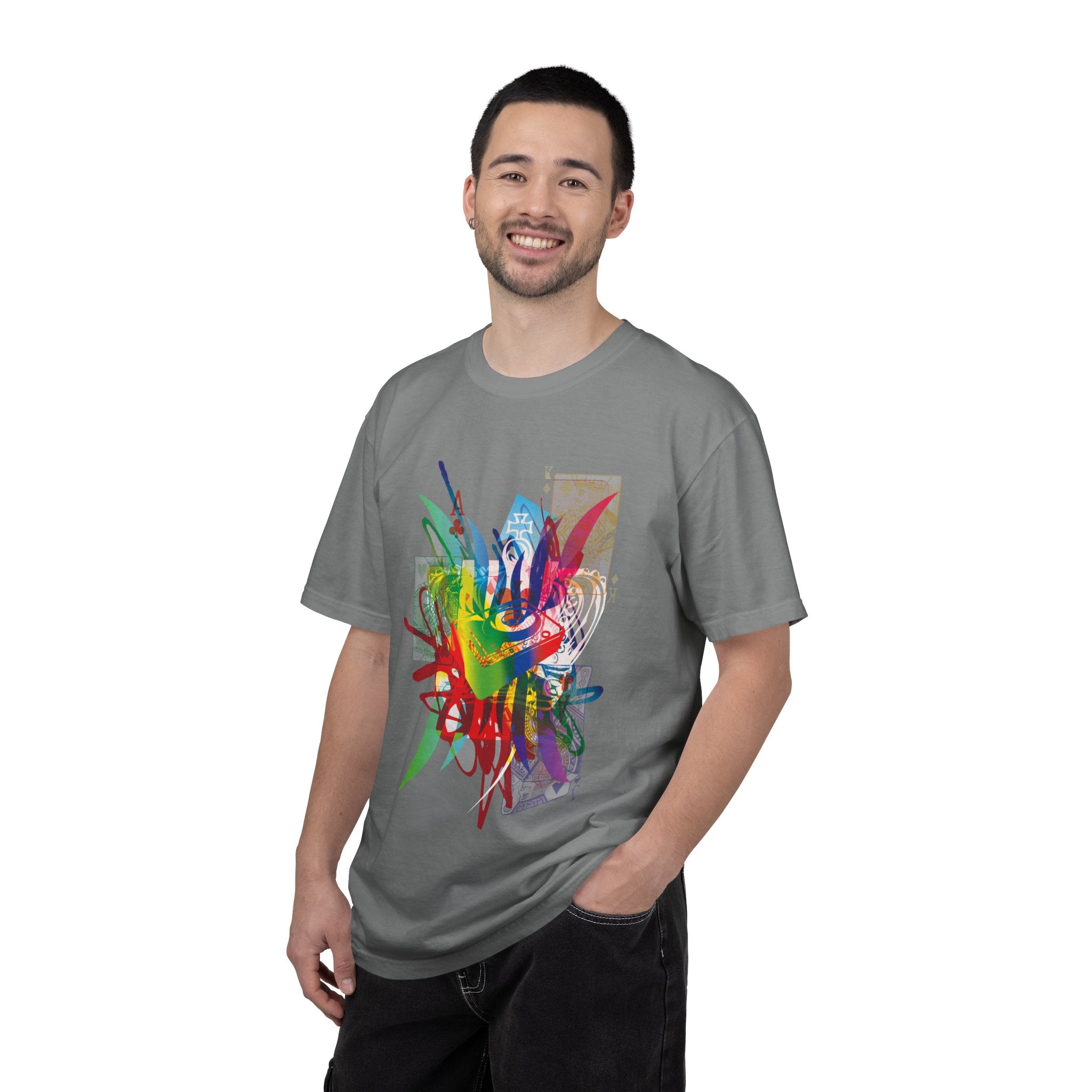 Digital Karma Abstract Art T-Shirt