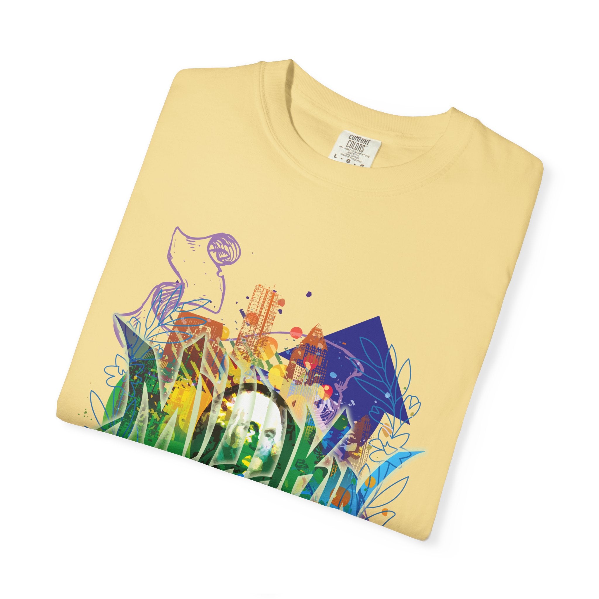 Abstract Colorful Graffiti T-Shirt — Urban Art Tee