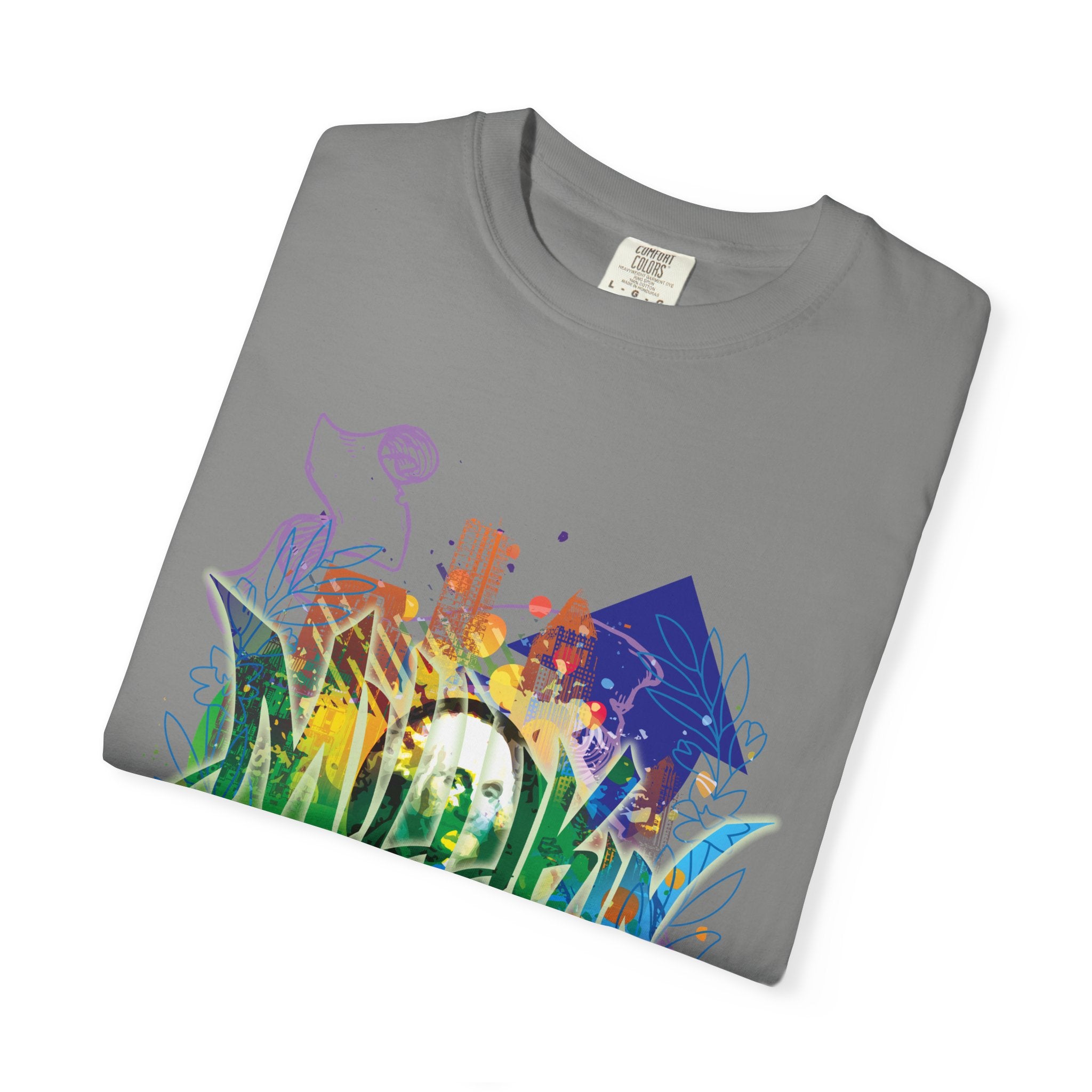 Abstract Colorful Graffiti T-Shirt — Urban Art Tee