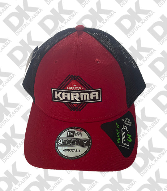 Digital Karma Black and Red Model Hat