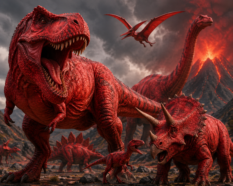 Chat GBT Red Dinosaurs