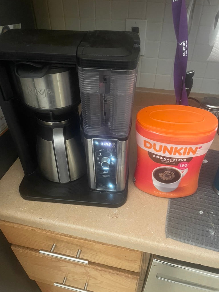 I drink a lot of coffee