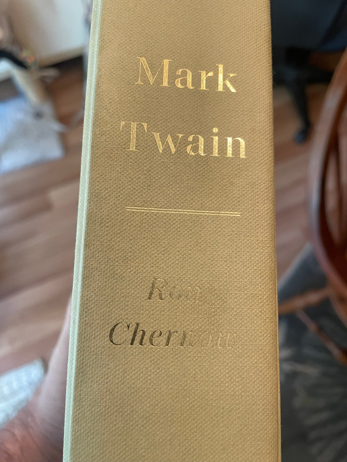 2nd view of Mark Twain book