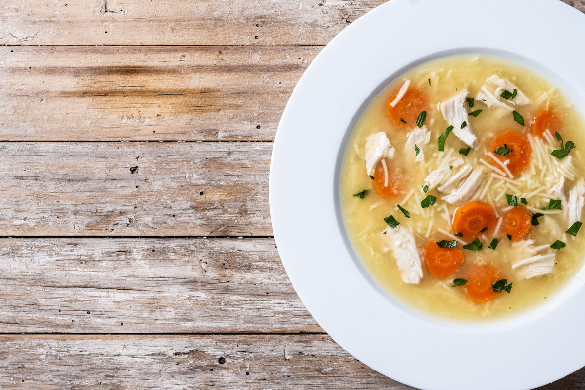 Homemade Chicken vegetable soup