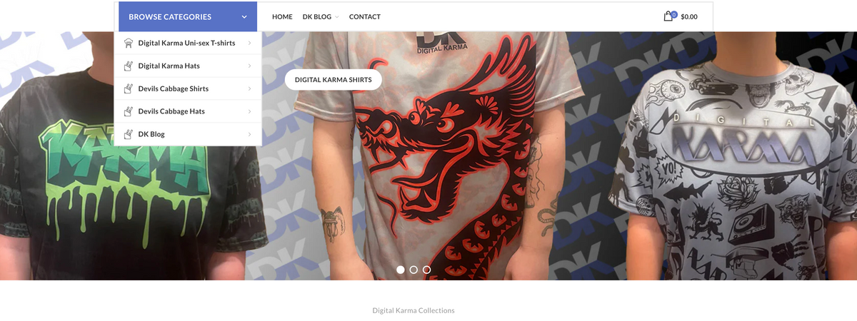 New website almost done!