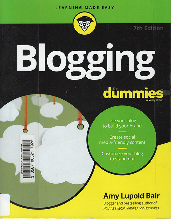 Blogging for Dummies Book (Part 2)
