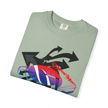 Abstract Rainbow Lips T-Shirt