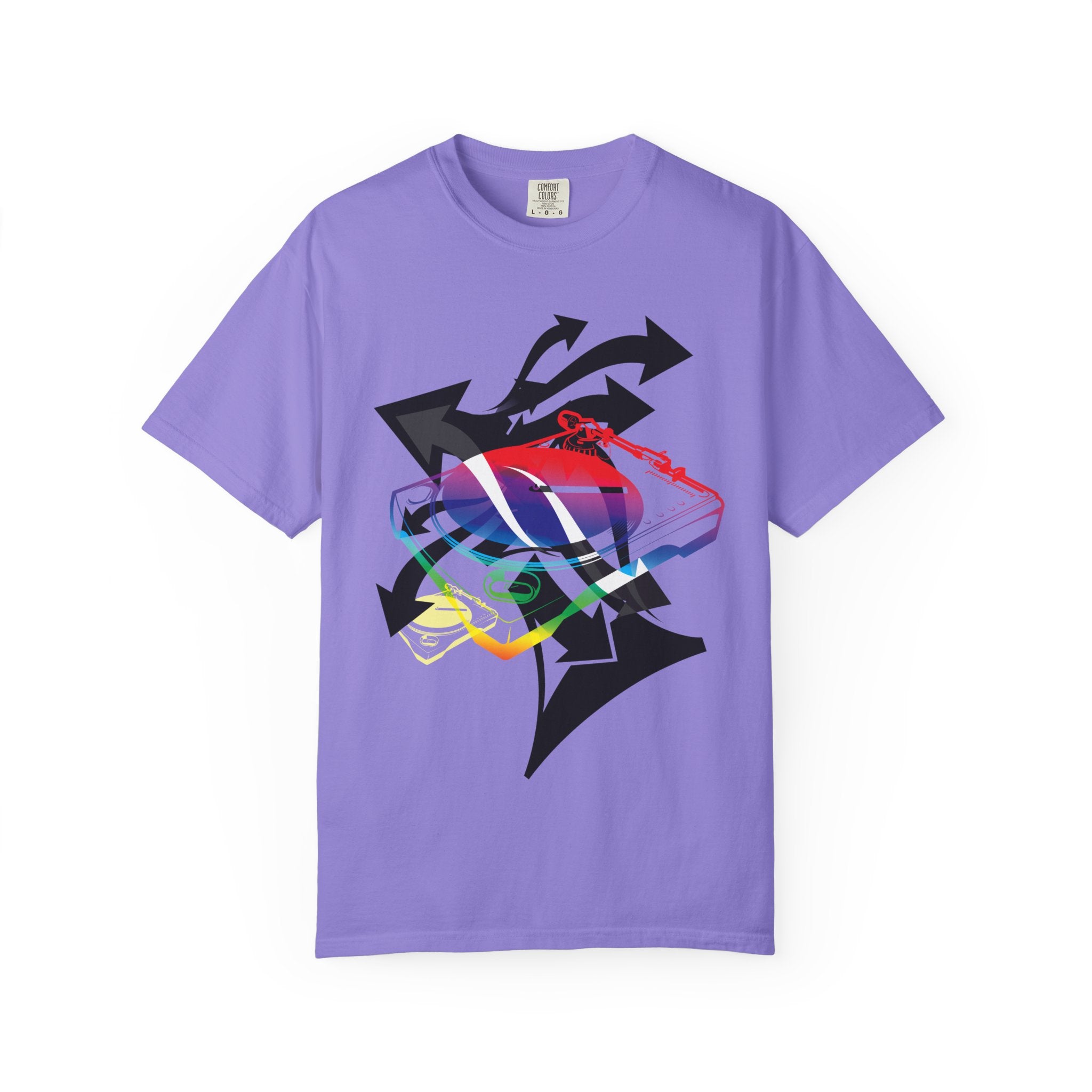 Abstract Rainbow Lips T-Shirt