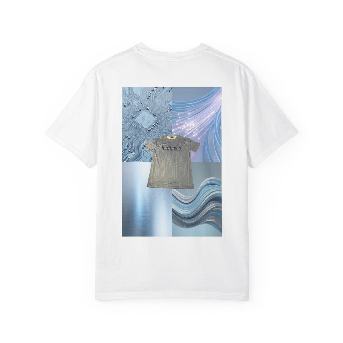 digital karma graphic t-shirt