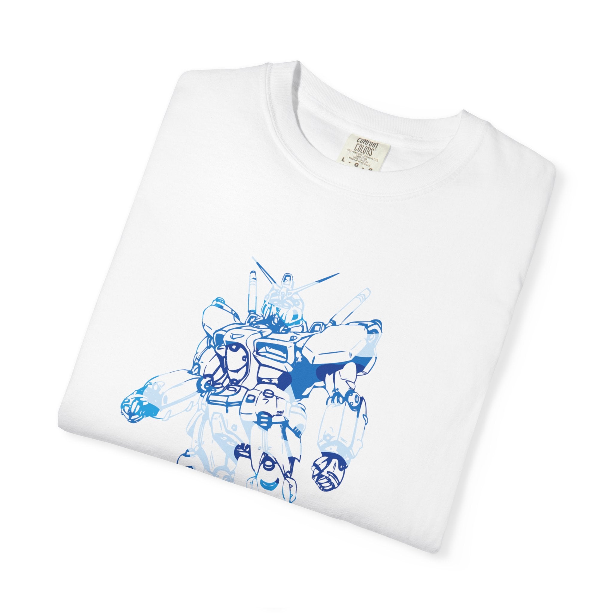 Robot Sketch T-Shirt — "digital karma" Tech Art Tee