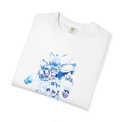 Robot Sketch T-Shirt — "digital karma" Tech Art Tee