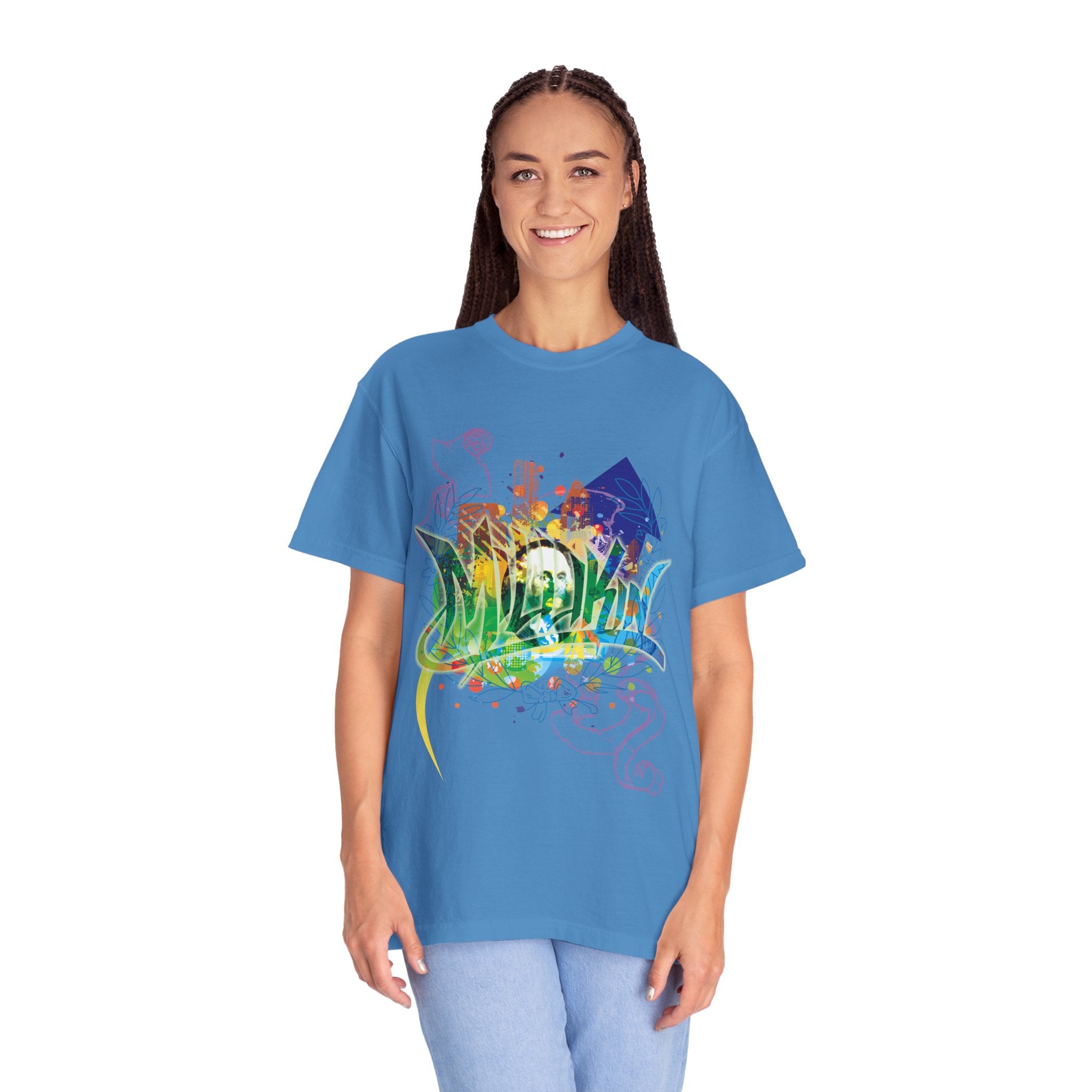 Abstract Colorful Graffiti T-Shirt — Urban Art Tee