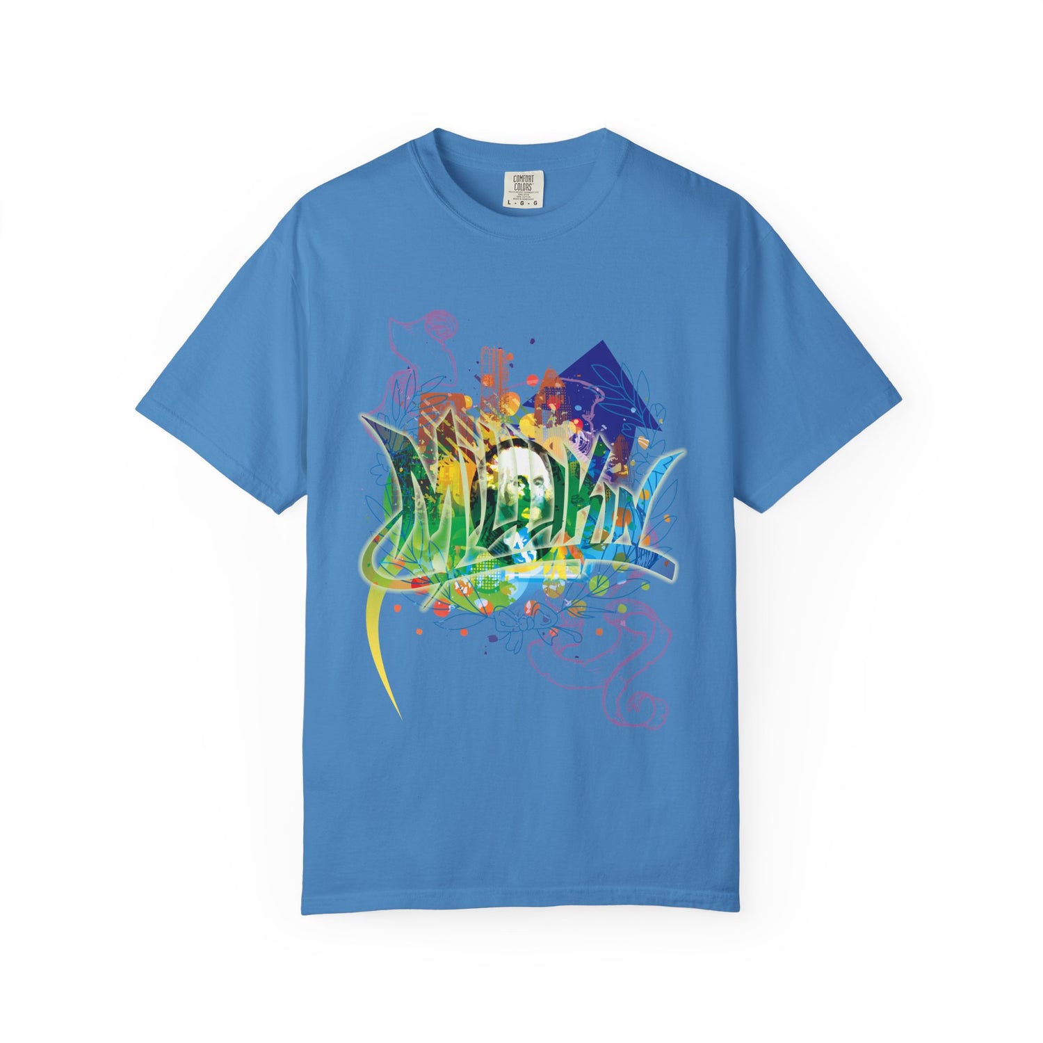 Abstract Colorful Graffiti T-Shirt — Urban Art Tee