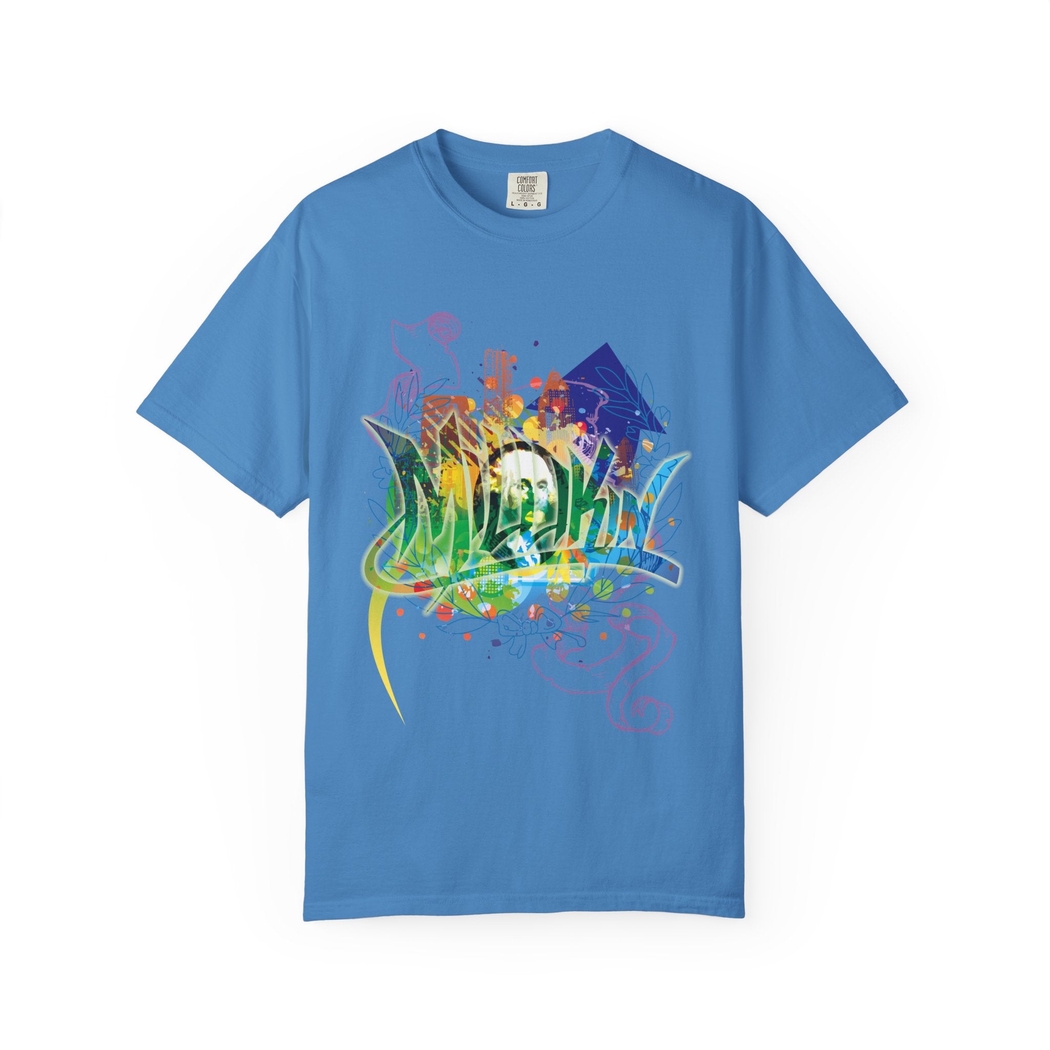 Abstract Colorful Graffiti T-Shirt — Urban Art Tee