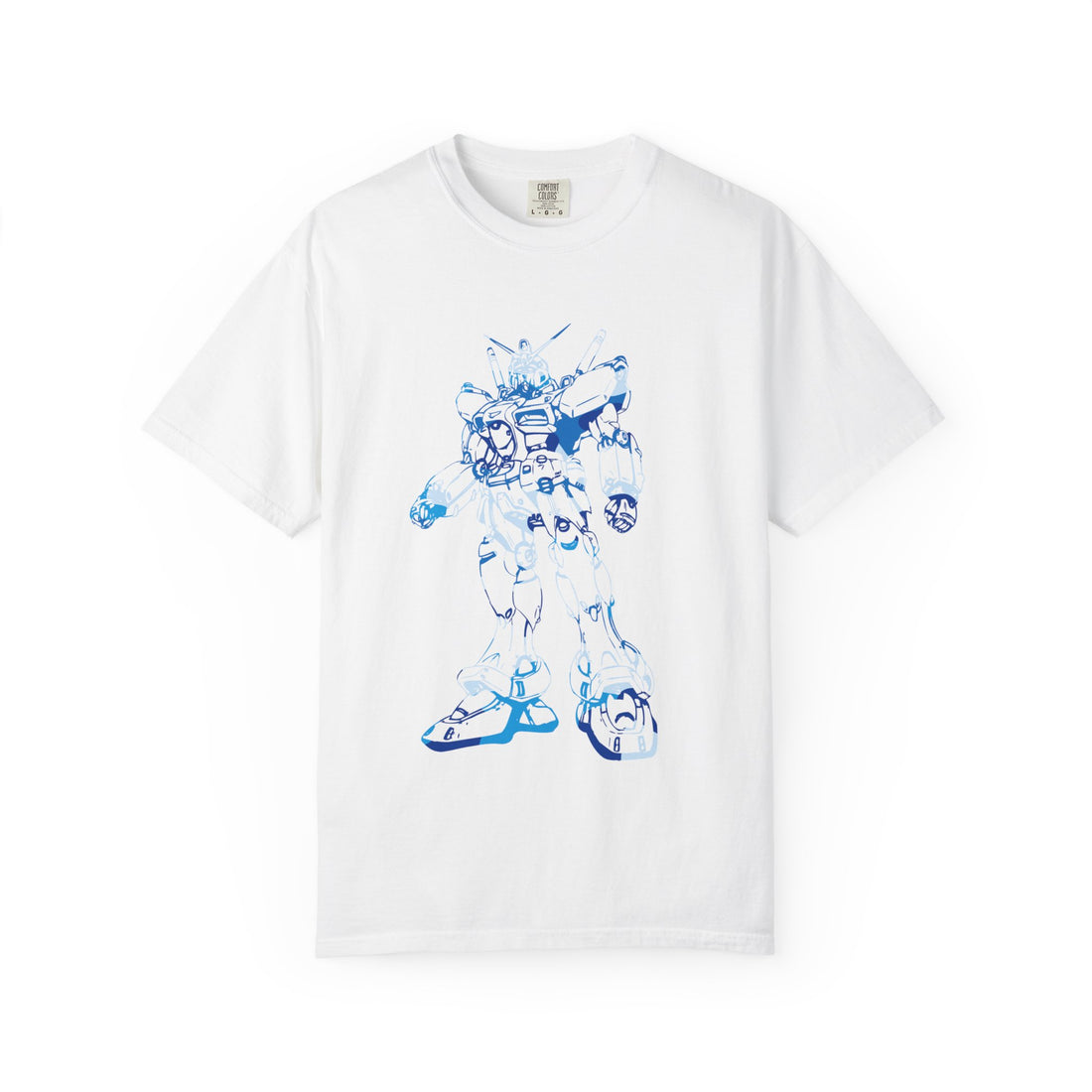 Robot Sketch T-Shirt — "digital karma" Tech Art Tee