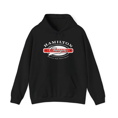 Hamilton Chargers Hoodie – Vintage Varsity Logo Sweatshirt