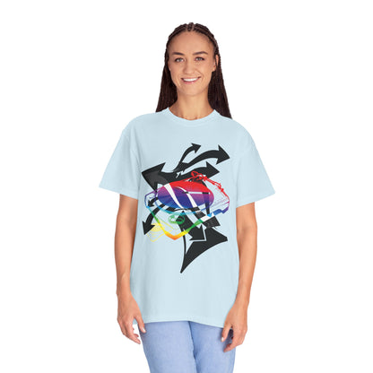 Abstract Rainbow Lips T-Shirt