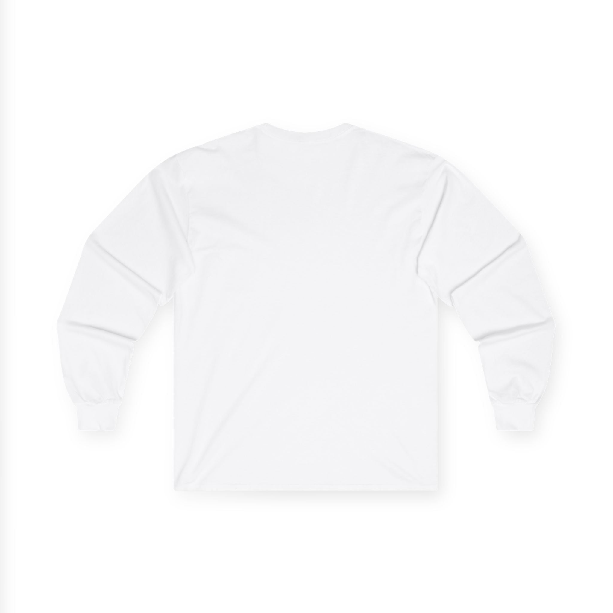 KM Retro Logo Long Sleeve Tee – College-Style Graphic Shirt