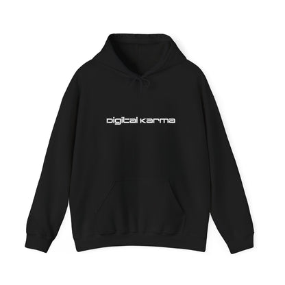 Minimalist Green Silhouette Hoodie — Abstract Female Portrait Back Print