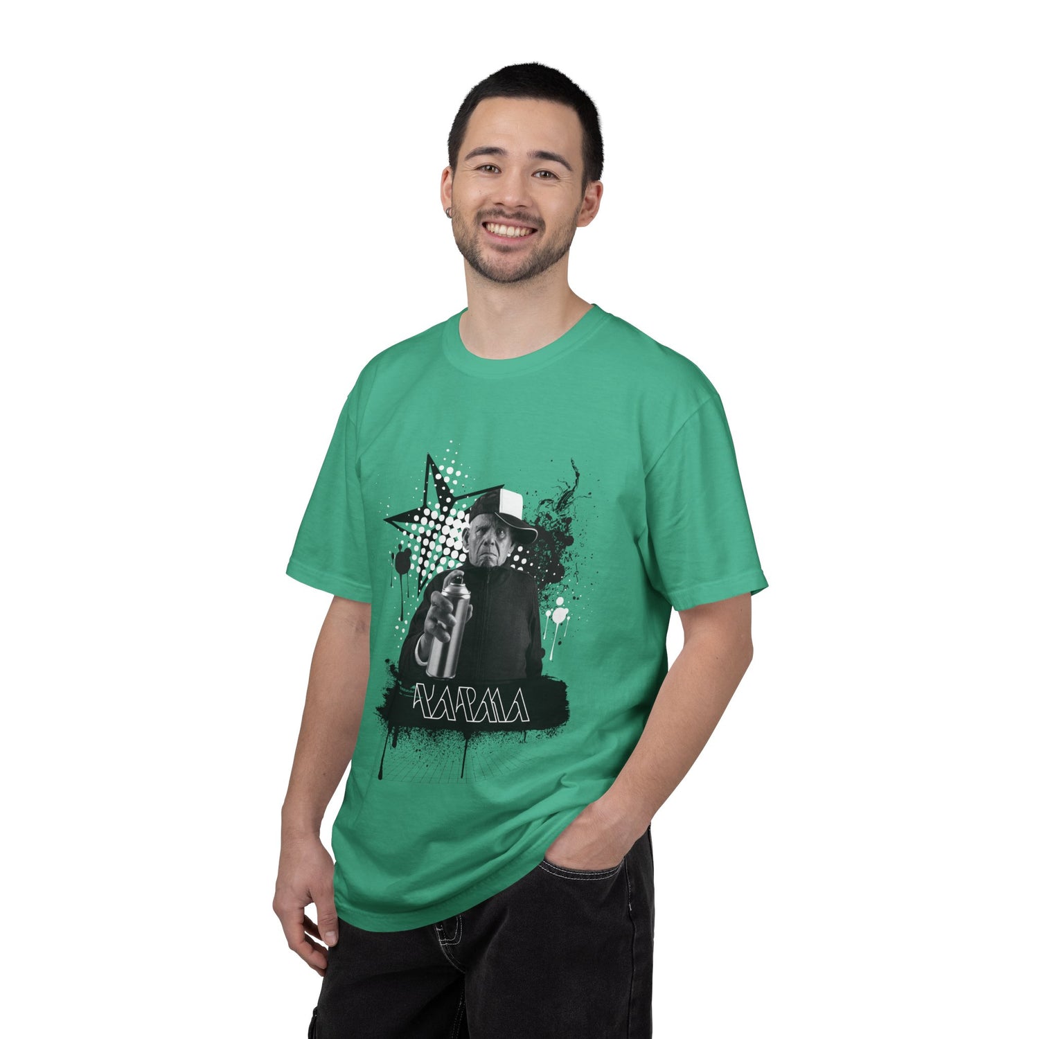 Karma Graphic Tee — Vintage Grunge Music Portrait T-Shirt