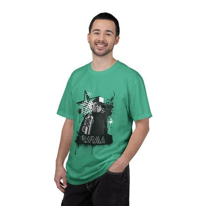 Karma Graphic Tee — Vintage Grunge Music Portrait T-Shirt