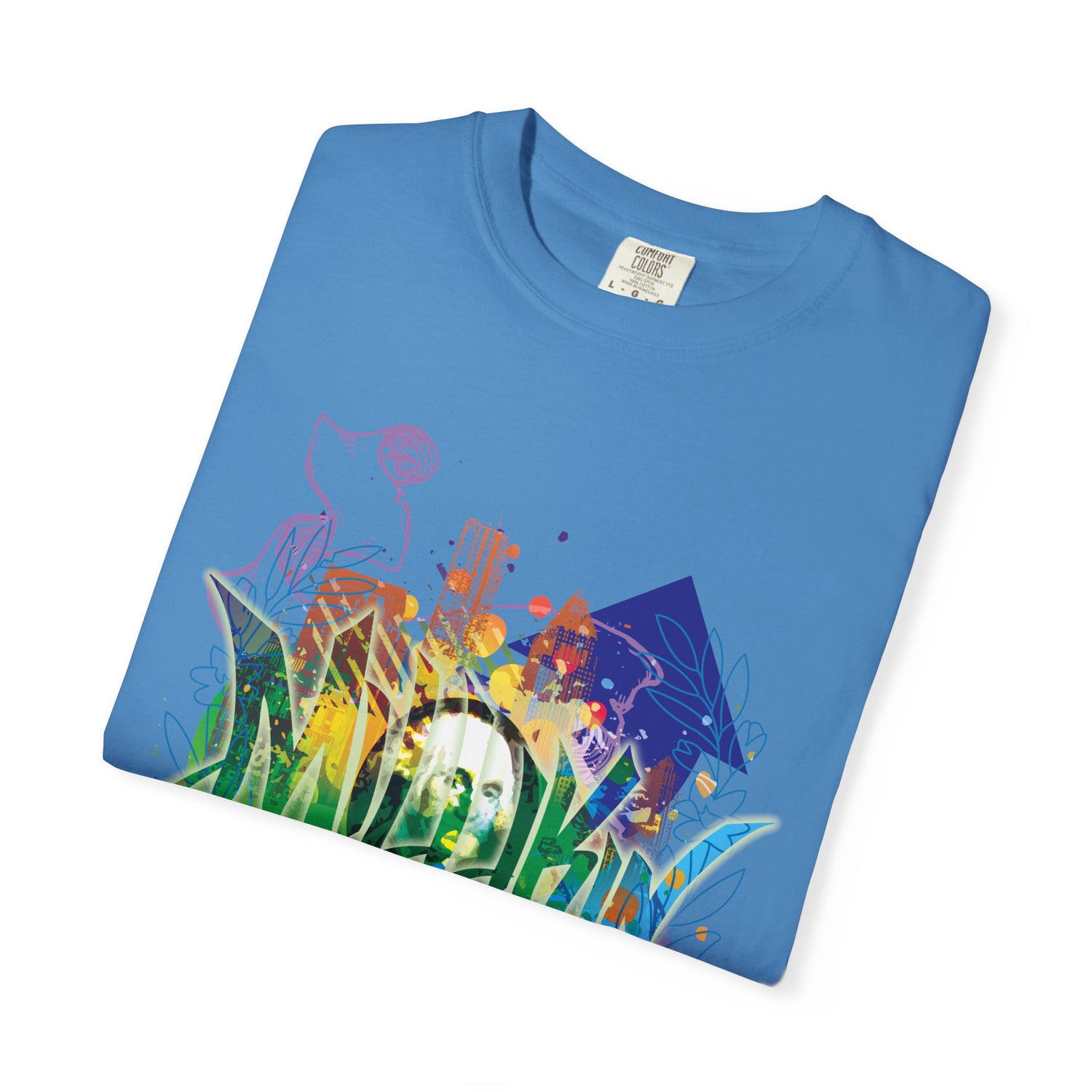 Abstract Colorful Graffiti T-Shirt — Urban Art Tee