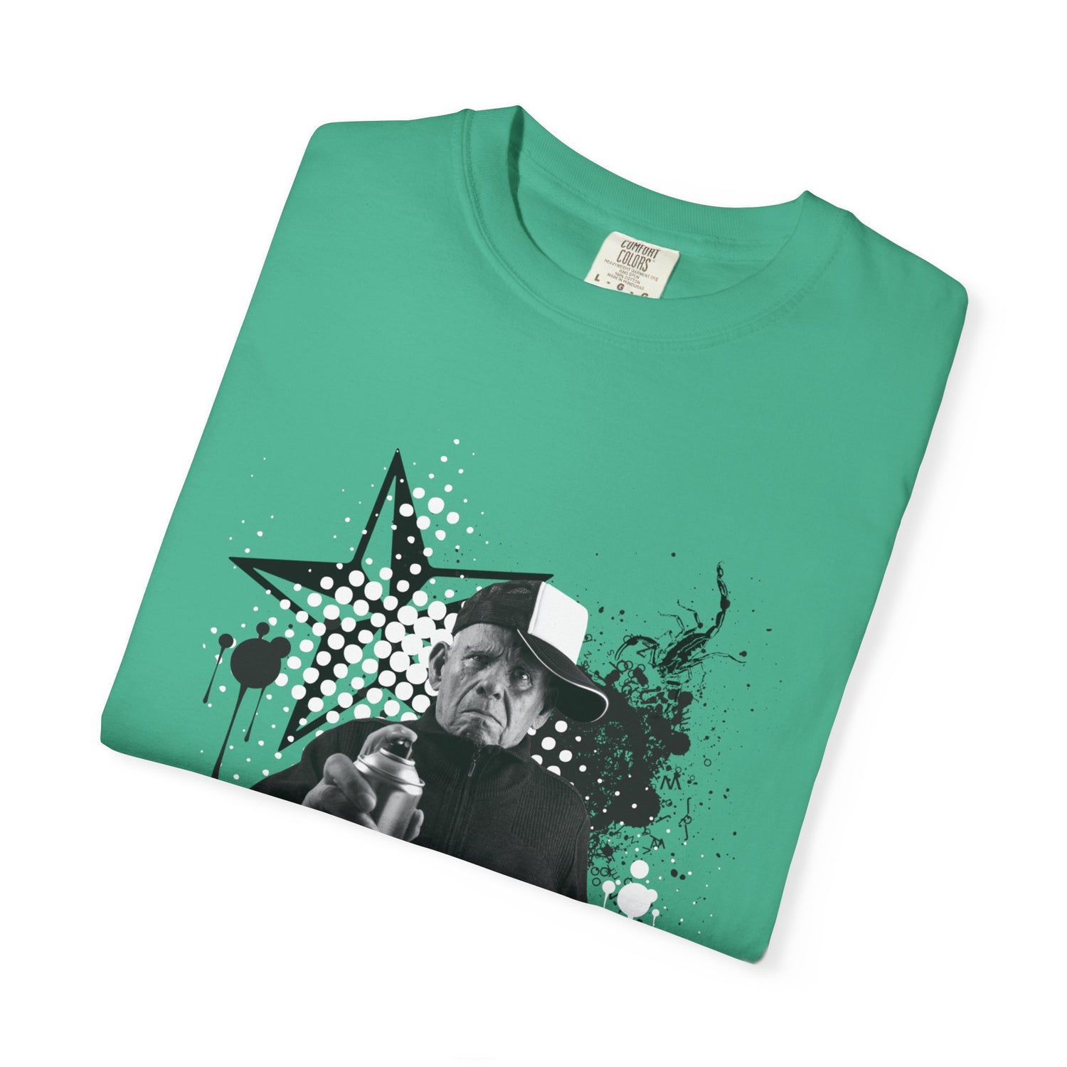 Karma Graphic Tee — Vintage Grunge Music Portrait T-Shirt