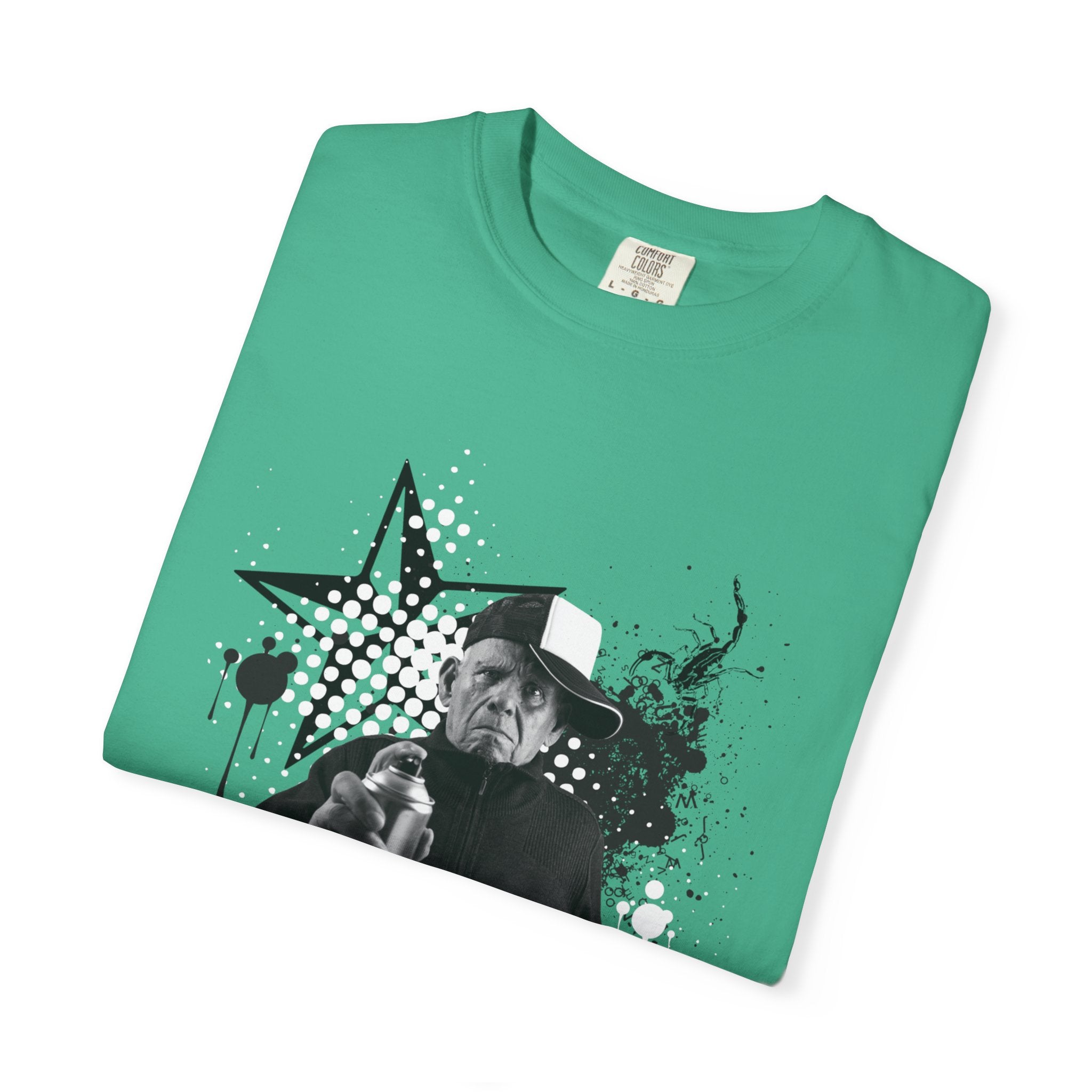 Karma Graphic Tee — Vintage Grunge Music Portrait T-Shirt
