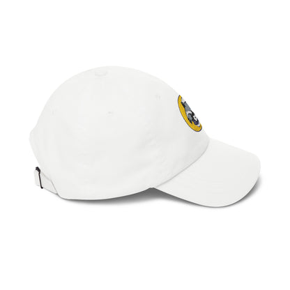 Raccoon Patch Dad Cap — Retro Embroidered Casual Baseball Hat