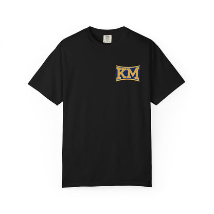 KM Crest Tee — Vintage-Inspired Chest Logo T-Shirt