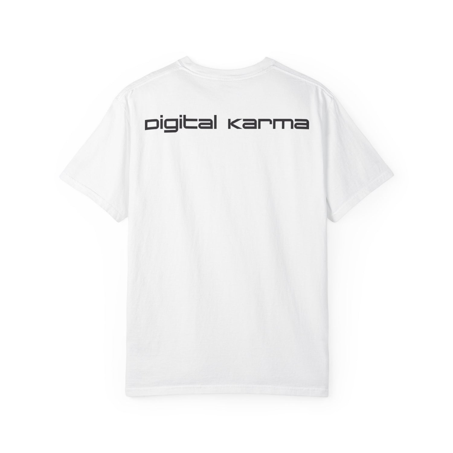 Robot Sketch T-Shirt — "digital karma" Tech Art Tee