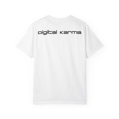 Robot Sketch T-Shirt — "digital karma" Tech Art Tee