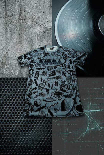 All Over Blue Shirt