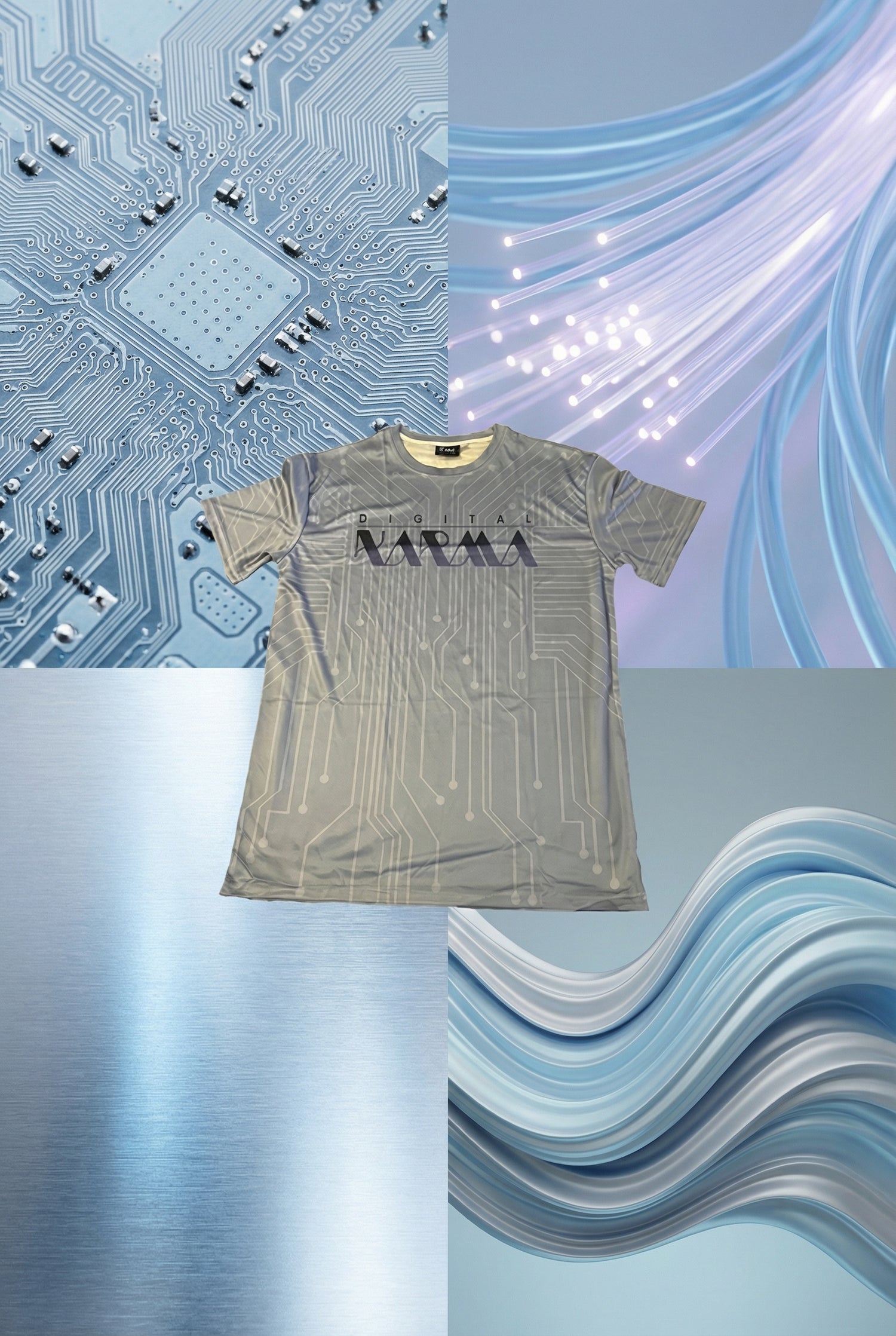 Digital Karma Circuit Board Shirt