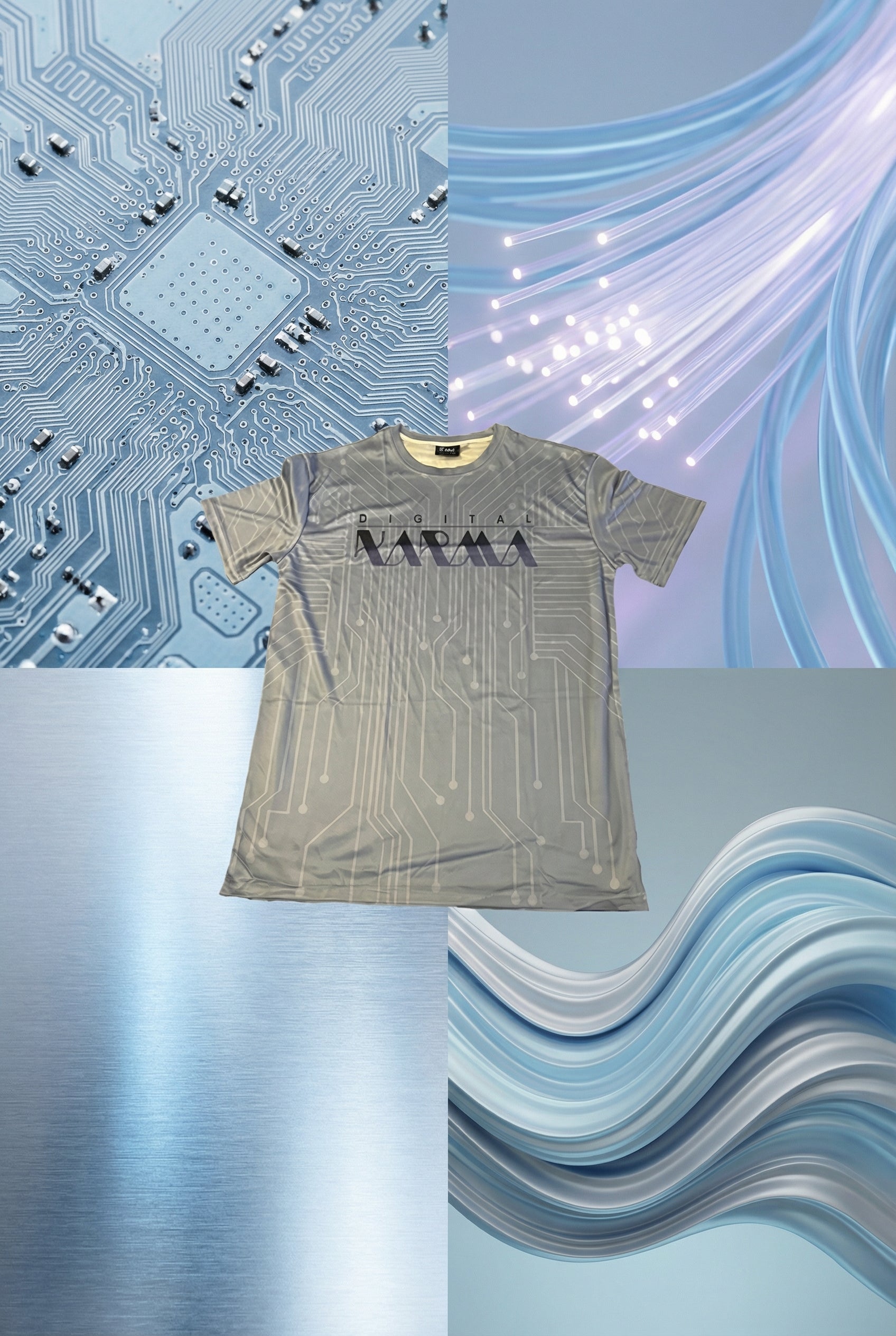 Digital Karma Circuit Board Shirt