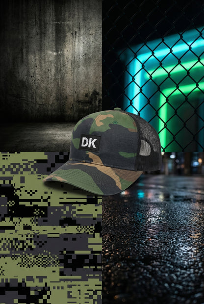 Camo Digital Karma White logo hat