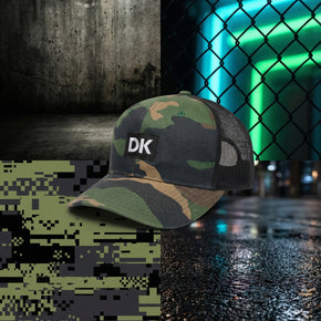 Camo Digital Karma White logo hat