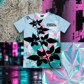 Large Black Leaves Shirt