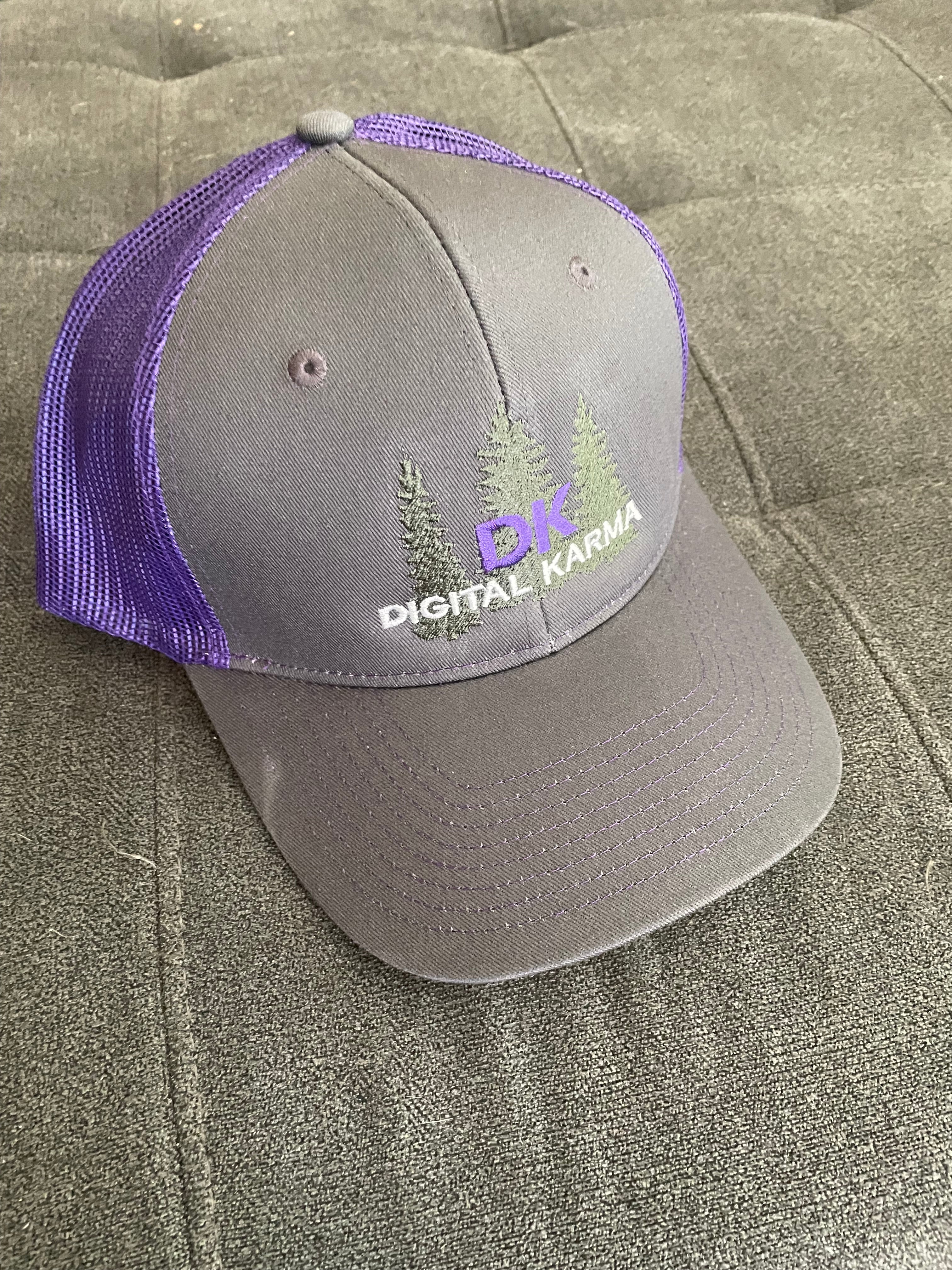 Purple DK White Digital Karma
