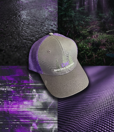 Purple DK White Digital Karma