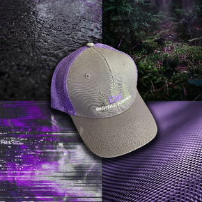 Purple DK White Digital Karma