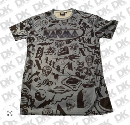 All Over Blue Shirt