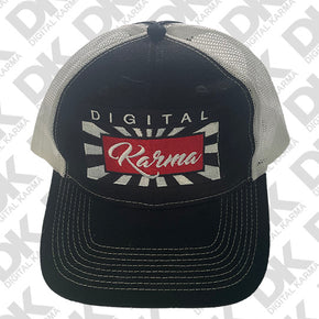 Big Digital Karma Black and White Hat