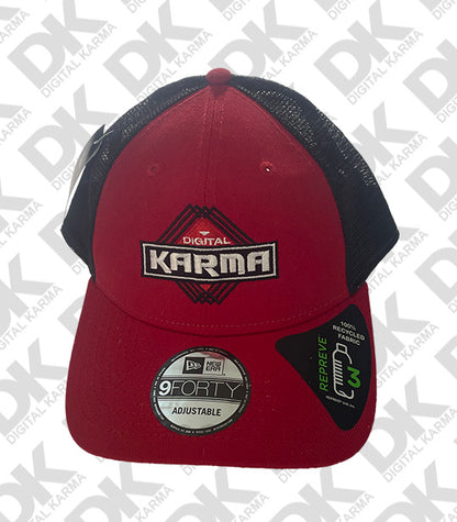 Digital Karma Black and Red Model Hat